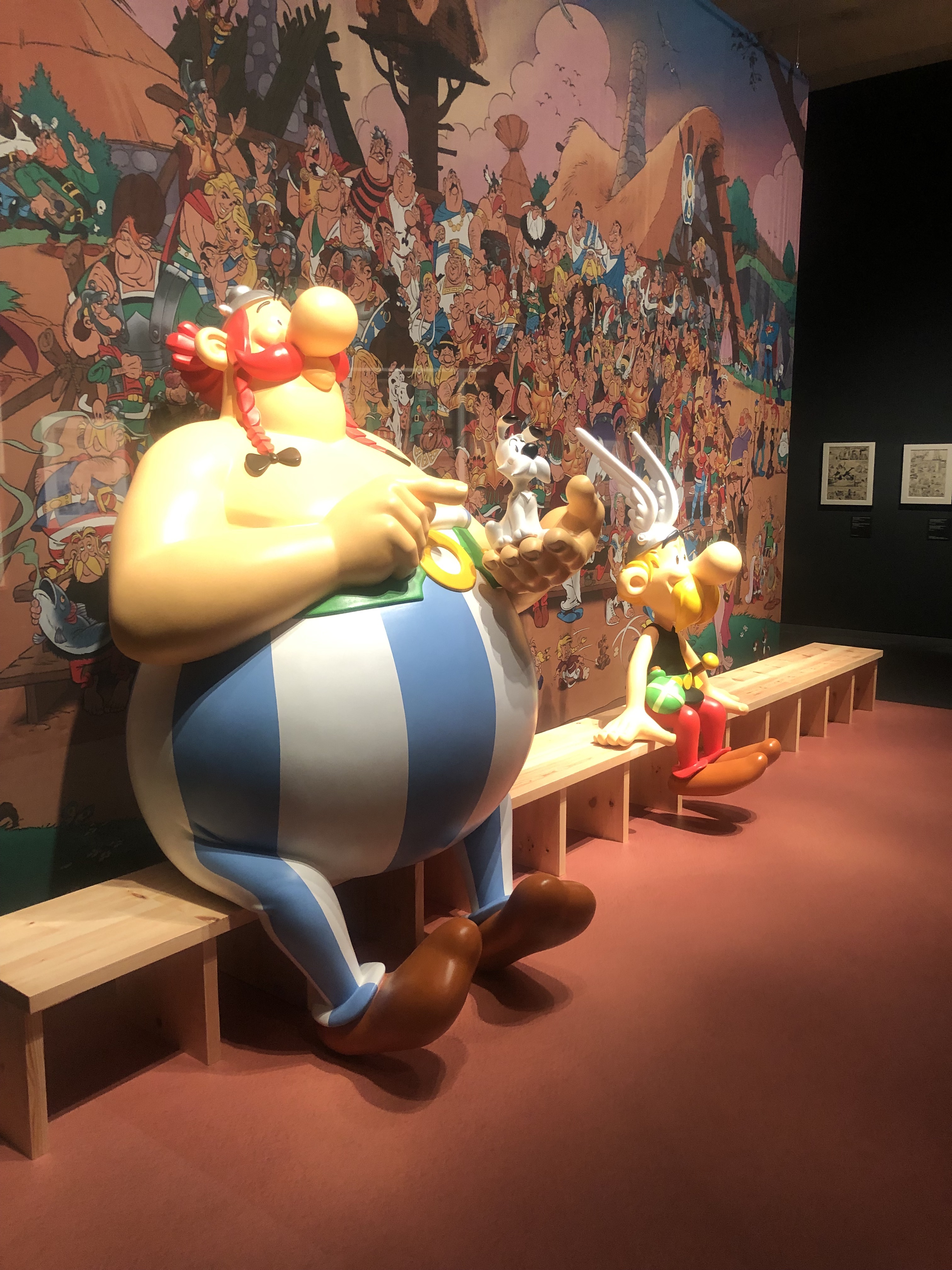 ¿Quieres hacerte una foto con Astérix y Obélix?