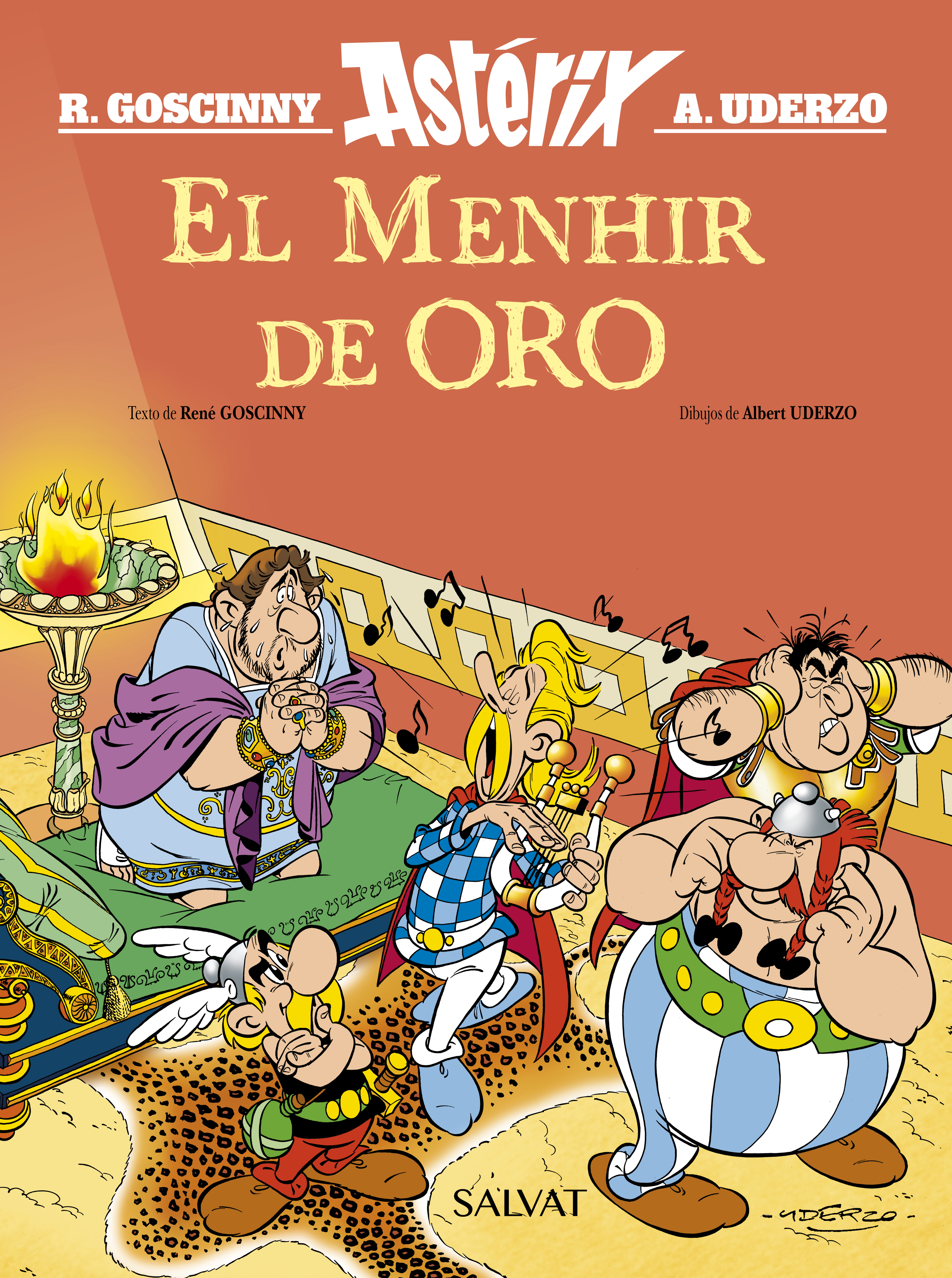 El Menhir de Oro. ¡Un tesoro reencontrado de René Goscinny y Albert Uderzo!