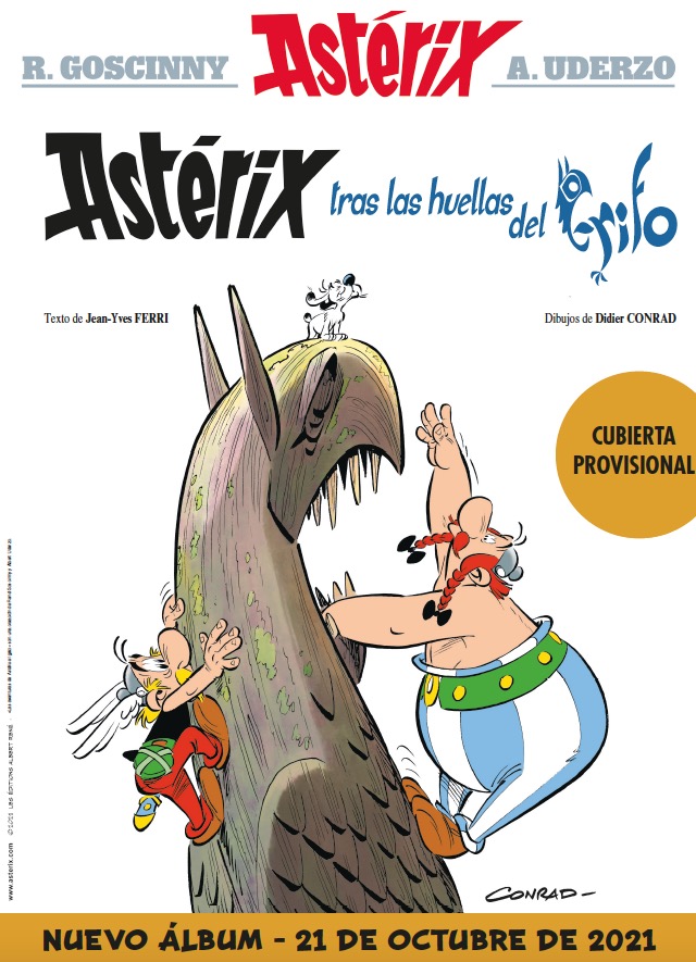 Y el título del nuevo cómic de Astérix es...