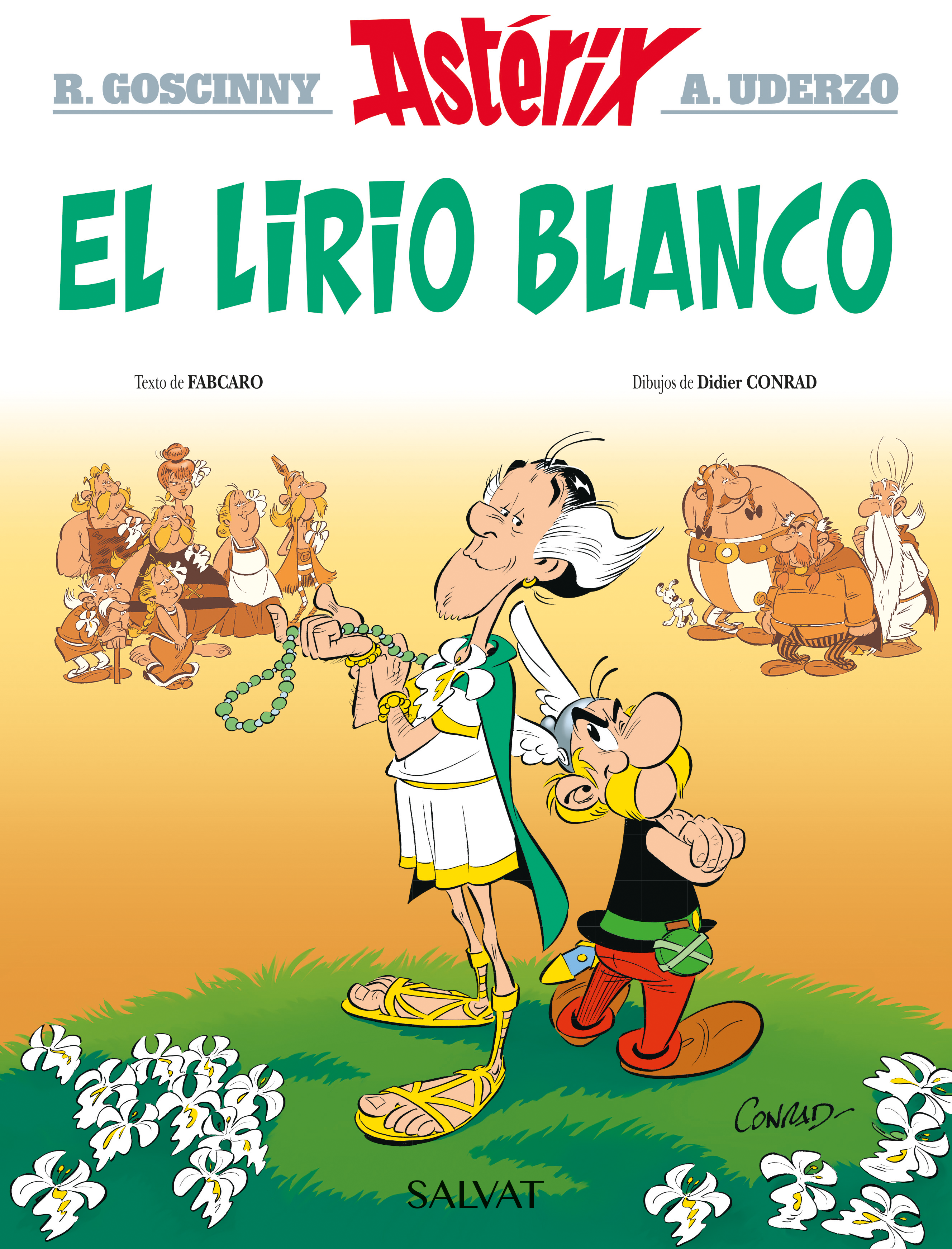 Esta es la cubierta definitiva de 'El lirio blanco'