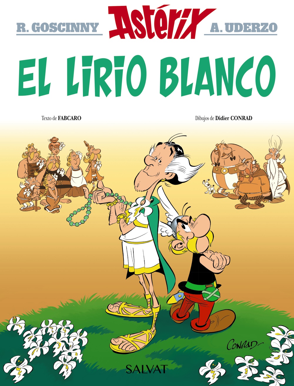 Hoy sale a la venta El lirio blanco, el álbum 40 de Astérix