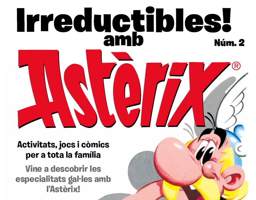 Ja tenim disponible el número 2 de la revista Irreductibles! amb Astèrix.