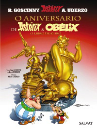 O aniversario de Astérix e Obélix. O libro de ouro