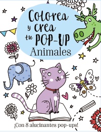 Colorea y crea tu Pop-up. Animales