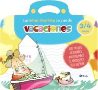 Las letras divertidas se van de vacaciones. 3-4 años