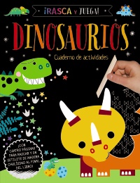 Rasca y Juega. Dinosaurios - Cuaderno de actividades