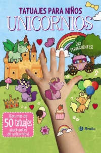 Tatuajes para niños. Unicornios