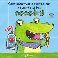 Com ensenyar a rentar-se les dents al teu cocodril